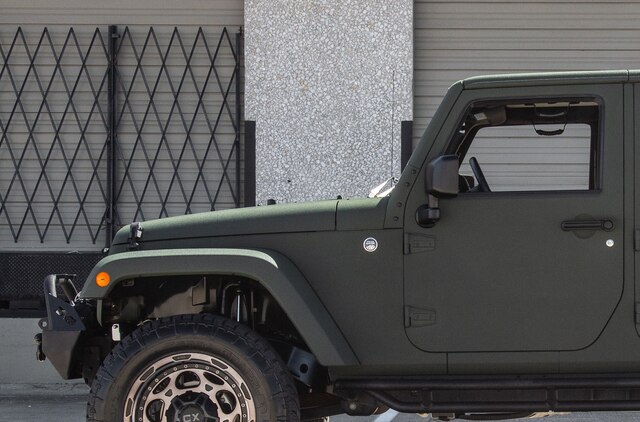2015 Custom Jeep Wrangler Unlimited Tank Green Finish Teraflex