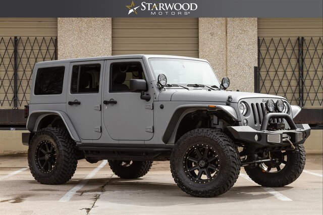 2014 Jeep Wrangler Unlimited PHANTOM GRAY FINISH CUSTOM LEATHER 35 ...