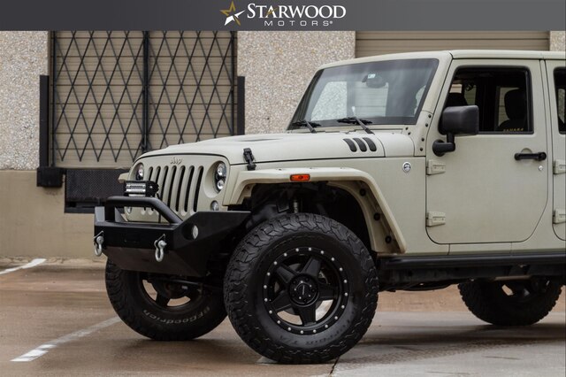 2015 Custom Jeep Wrangler Unlimited White Sand Finish Teraflex