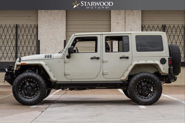2015 Jeep Wrangler Unlimited White Sand Finish Teraflex Lift Kit