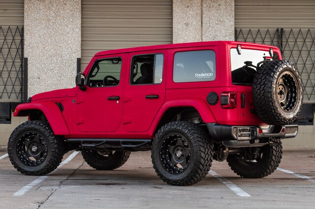 2019 Jeep Wrangler Unlimited Firecracker Red Fabtech Suv In