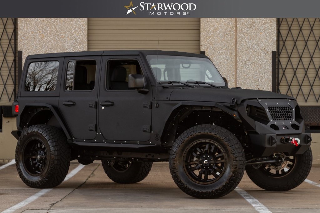 Pre-Owned 2018 Jeep Wrangler Unlimited Sport 4D Sport Utility in Dallas ...