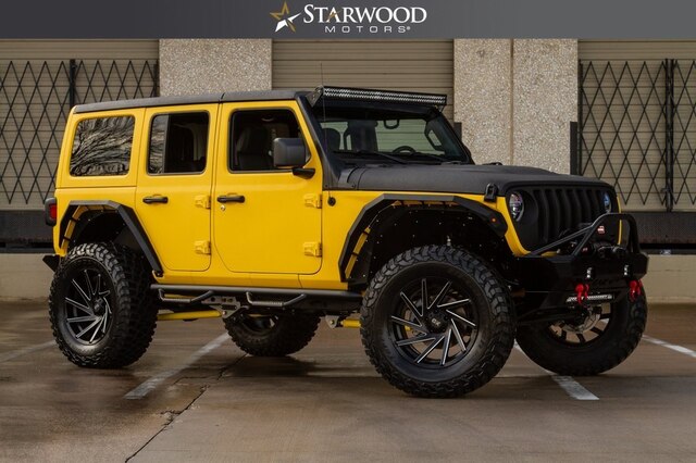 2018 Jeep Wrangler Unlimited YELLOW JACKET JL Long Arm Suspension SUV ...