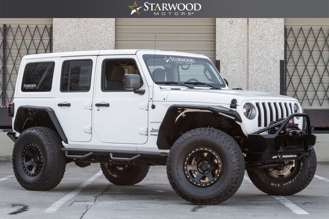 2018 CUSTOM Jeep Wrangler Unlimited ROAD ARMOR Sahara JL SUV in Dallas ...